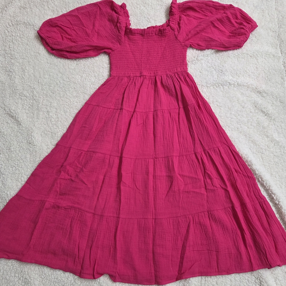 R. Vivimos‎ Elegant Fuchsia Women's Mini Dress